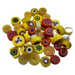 Millefiori Mosaic Glass Yellow And Orange Mix 50G