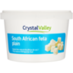 Crystal Valley Plain South African Feta Cheese 200G