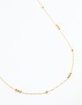 Waterproof Gold Plated Stainless Steel Beaded Waist Chain