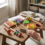 Wooden Musical Instrument Set For Kids
