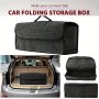 Car Trunk Organizer Foldable Fluff Storage Box For Auto Tools And Accessories Rear Compartment Tidy Bag With Handle