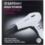Safeway Prostyle Hairdryer White