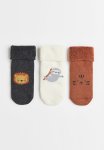 3 Pack Anti-slip Socks -multi