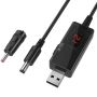 USB Cable Dc 5V Boost To 9V 12V Voltage Converter Power Line