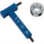 Easy-set Stop Collar & Material Thickness Gauge/hex Wrench Kit