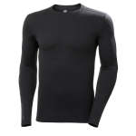 Men's Lifa Merino Midweight 2-IN-1 Crew Base Layer - 990 Black XL