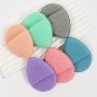 3PCS Exfoliating Facial Cleansing Sponges - Reusable Fragrance-free Pu Finger Gloves For Blackhead & Pore Removal