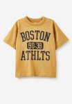 Cotton On Jonny Short Sleeve Print Tee - Mustard Seed boston Athlts