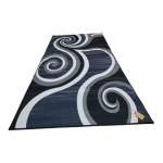 Smte 80CM By 200CM Modern 3D Geometric Design Area Rug A27 With Smte Keyring With Keychain
