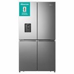 Hisense 579L Four Door Fridge Freezer Stainless Steel H750FS-WD