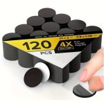 Easy-peel 2.03CM Magnetic Dots - Strong Adhesive Flexible Sticky Magnets For Photos Crafts & Office Use