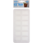 Basics White Plastic Ice Cube Trays 2-PACK