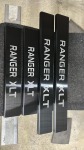 Next Gen Ford Ranger Xlt Black Anodised Scuff Plates For