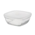 - Freshbox Square 610ML - Transparent Lid - Set Of 1