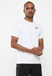 M Short Sleeve Mountain Outline Tee - Tnf White - Tnf Black