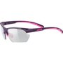 Uvex Sportstyle 802V Sunglasses Small Purple Pink