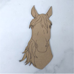Wood Horse Lacey