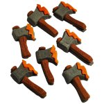 Edible Fondant Axe Party 2