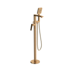 Meissen Vita – Freestanding Mixer Chrome Satin Brass