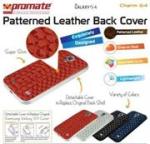 Promate CHARM.S4 Premium Patterned-leather Back