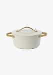 Oslo Aluminium Casserole Pot With Reinforced Ceramic Non-stick 24CM