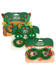 Festive Christmas Glasses - None Green