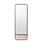 Stand Tall Rounded Rect Mirror - Thick Frame