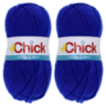 Royal Blue Double Knit Wool 100G
