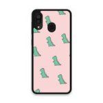 Custom Printed Tpu Cases - Samsung Galaxy A20 Samsung Galaxy A30 & 39 Green Dino& 39 By