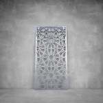 Laser Cut Screen - Design 133 - 1040 X 535 X 20 Grey Outdoor