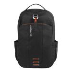 Volkano Latitude Series Laptop Backpack - Black orange