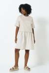 Drop Waist Dress - L Stone