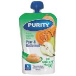 Purity Pouch Puree Pear & Butternut 110 Ml