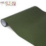 Classic Matt Military Green Heat Transfer Vinyl 500MMX1M