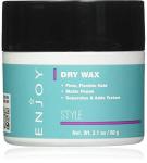 Enjoy Dry Wax 2.1 Oz Non-greasy Pliable Hair Wax