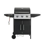 Zero Appliances 4B Braai 4 Burner Gas Braai With Side Burner And Double-lined Lid