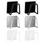 Home Diy Storage Self Adhesive Wall Hook Set Of 6 - 5CM