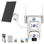 8MP 4G Outdoor Security Cameras With 2.5K Solar Panel