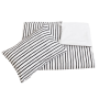 Xoxo Baby Black Stripe Duvet Set