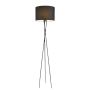 Floor Lamp Tripod LED Stand Indoor Tripod Floor Lamp With Fabric Shades