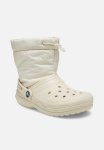 Crocs Classic Lined Neo Puff Boot - Bone