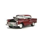 1955 Chevy Bel Air Coupe - With Super Charger - Metallic Red