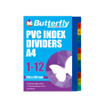File Dividers 140 Micron Pp - Jan - Dec Pack Of 5