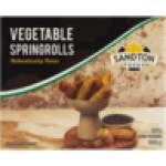 Frozen Vegetable Springrolls 12 Pack