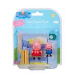 Twin Figure Pack - Peppa & George