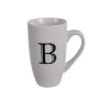 Mug - Household Accessories - Ceramic - Letter B Design - White - 6 Pack