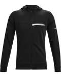 Men's Ua Rival Terry Amp Full Zip Hoodie - BLACK-001 / XL