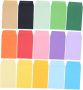 50PCS Small Colored Envelopes For Cash Stuffing Cards And Trinkets