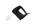 Mellerware Black Hand Mixer With Dough Hooks & Beaters - 26450