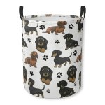 Dog Print Storage Basket 7 DSB1